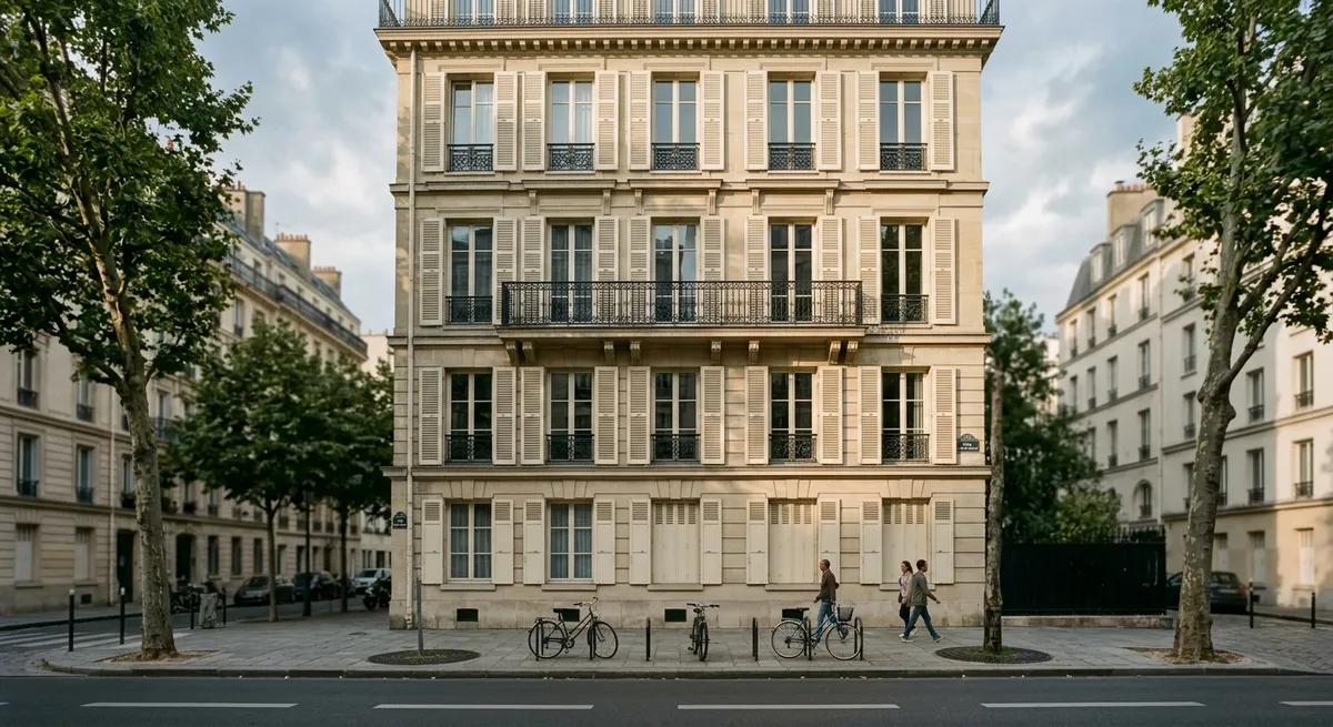 Petit immeuble parisien de quelques étages